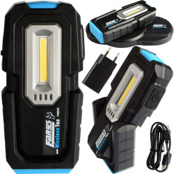 Taschenlampe mit Induktionsladestation COB LED