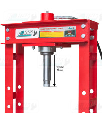 FR5027 Hydraulische Presse 30 Tonnen, 2-Stufen Pumpe, SOLID