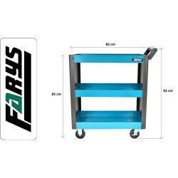 Werkstattwagen 3 Etagen FR4029